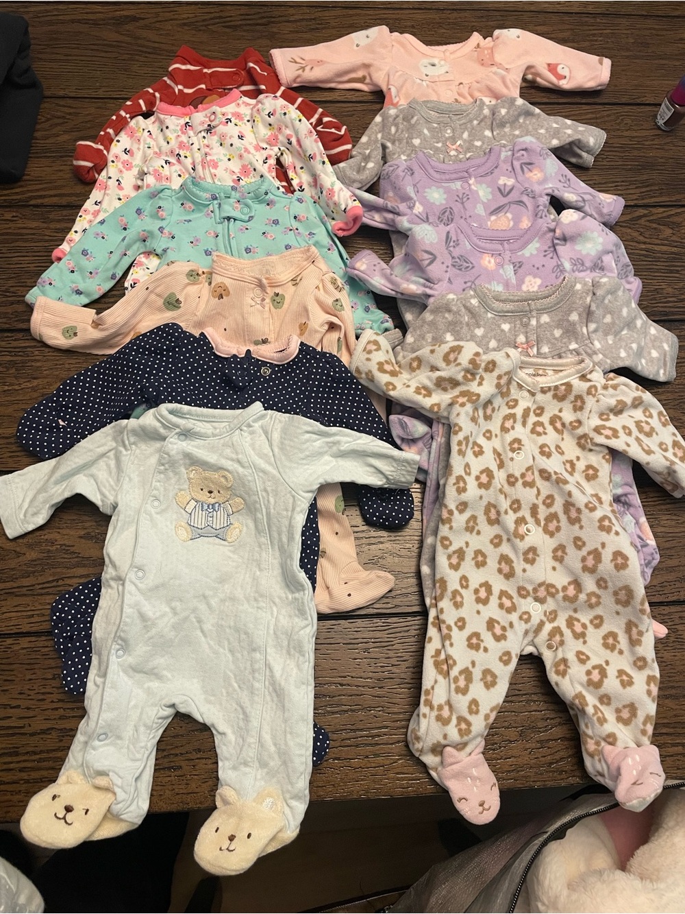 12 piece premie pajama bundle